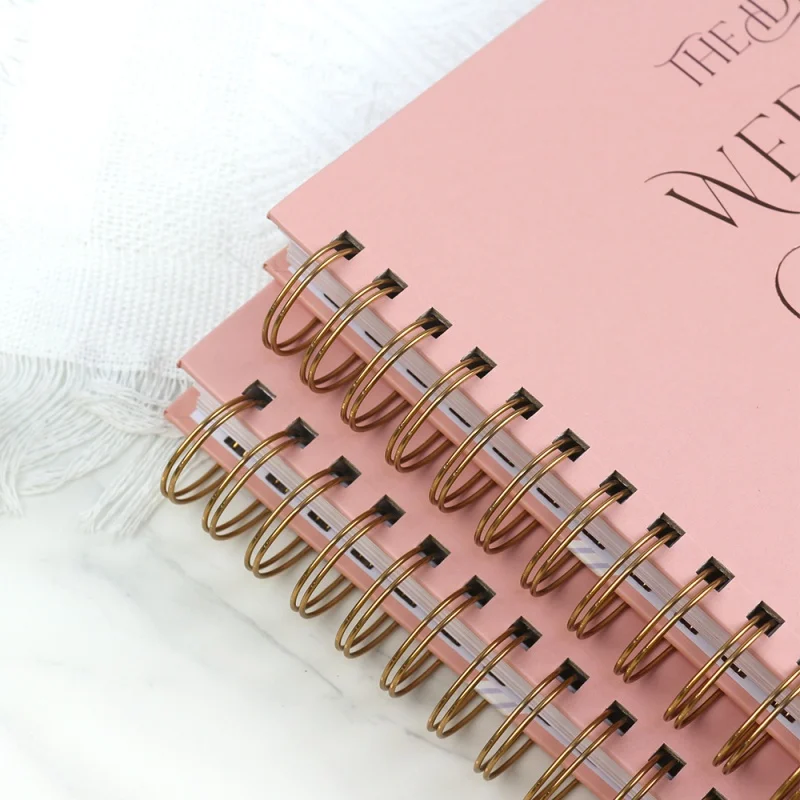 Custom. Custom Full Color Wedding Planner Hardcover Boek Afdrukken Hardcover Notebook Afdrukken