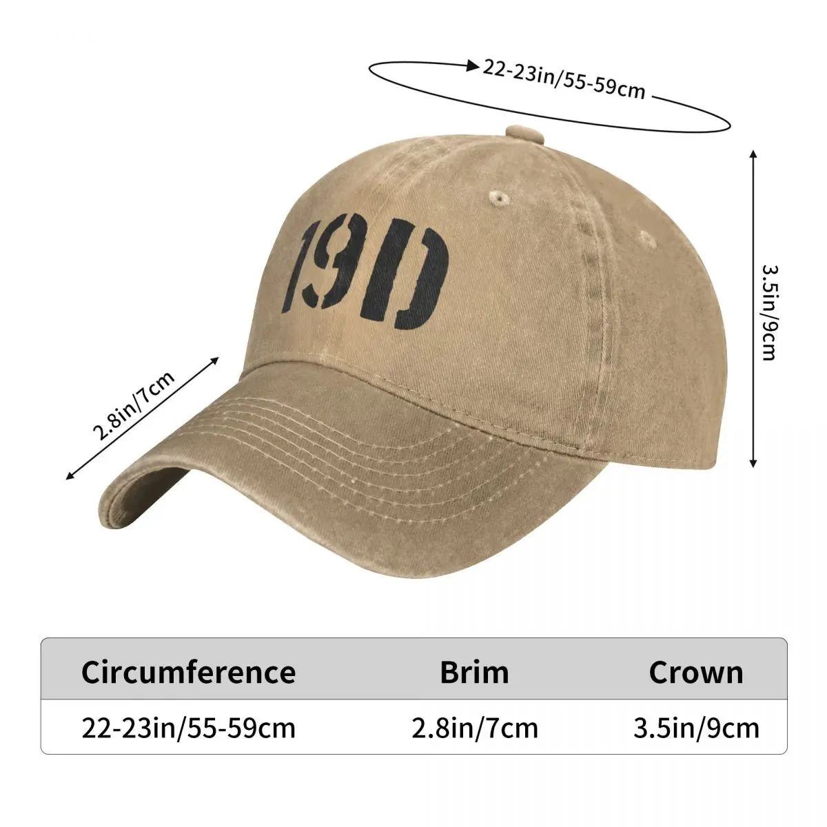 19D Military Army Cavalry Scout Baseball Caps Fashion Denim Fabric Hats Outdoor Adjustable Casquette Sports Baseball Cowboy Hat