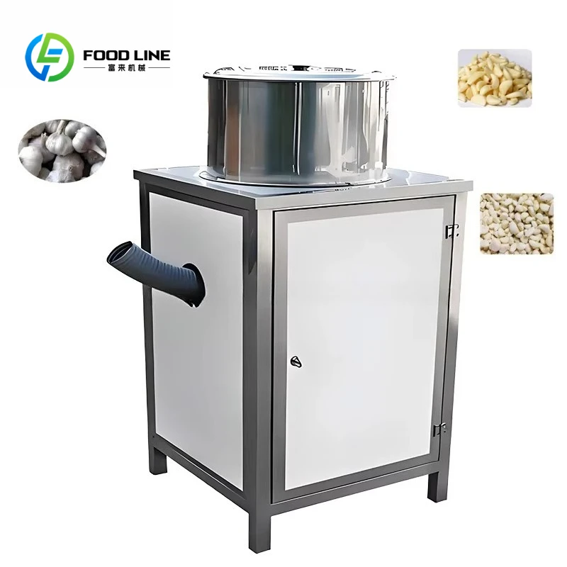 Stainless Steel Industrial Garlic Peeling Machine Safe Durable Equipment For Vegetable Processing Factory
