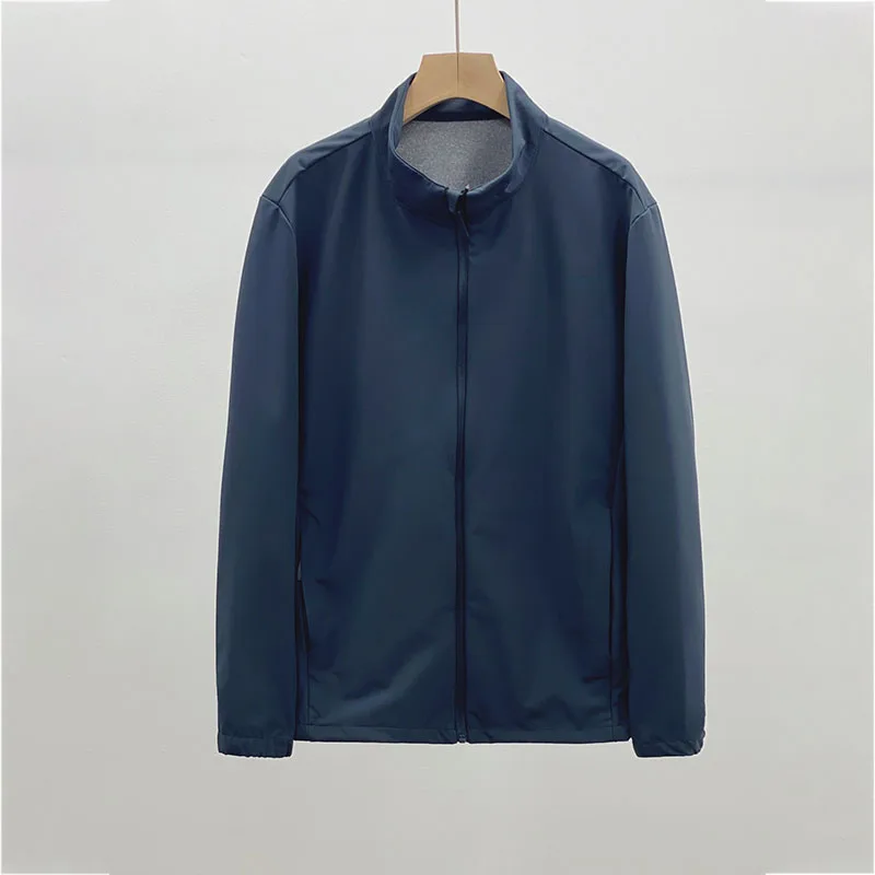 Outdoor-Daunenjacke mit Stehkragen für Herren im PATA-Stil, vielseitige Jacke für Radfahren, Sport, Bergsteigen, Angeln und Wandern