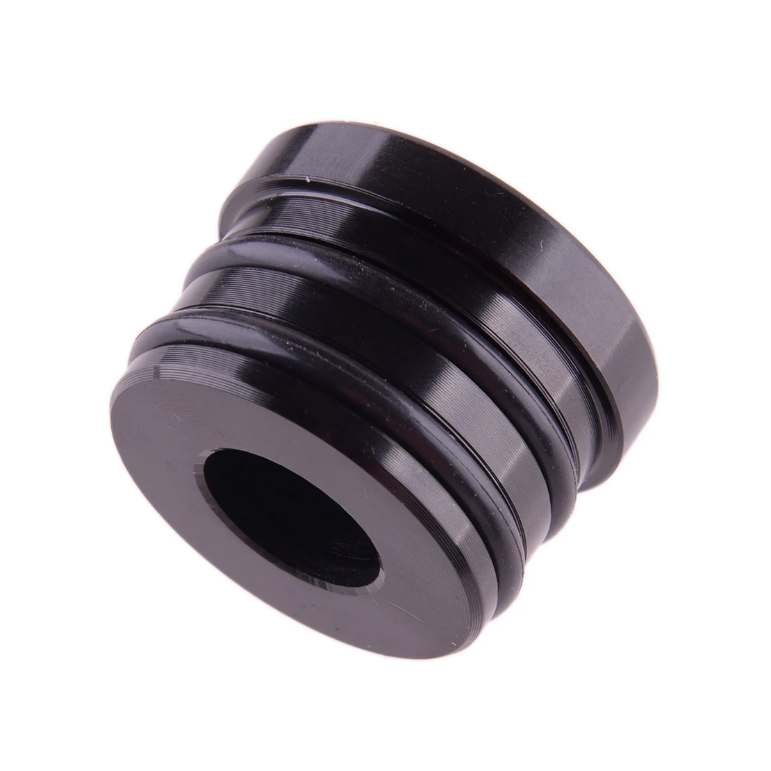 Black Car Rear Breather Fittings & Block Plug Kit Aluminum Alloy Fit for Honda Integra B16 B18 Catch Can AN10-M28