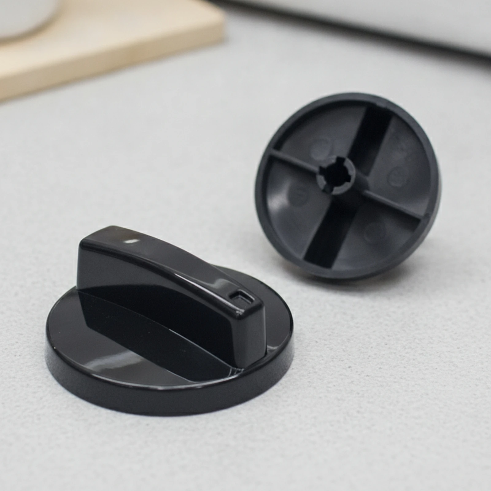 Rotary Control Knob Black Appliance Knob Hardware Universal Sturdy for Homeowners, Appliances, Kitchen view 6