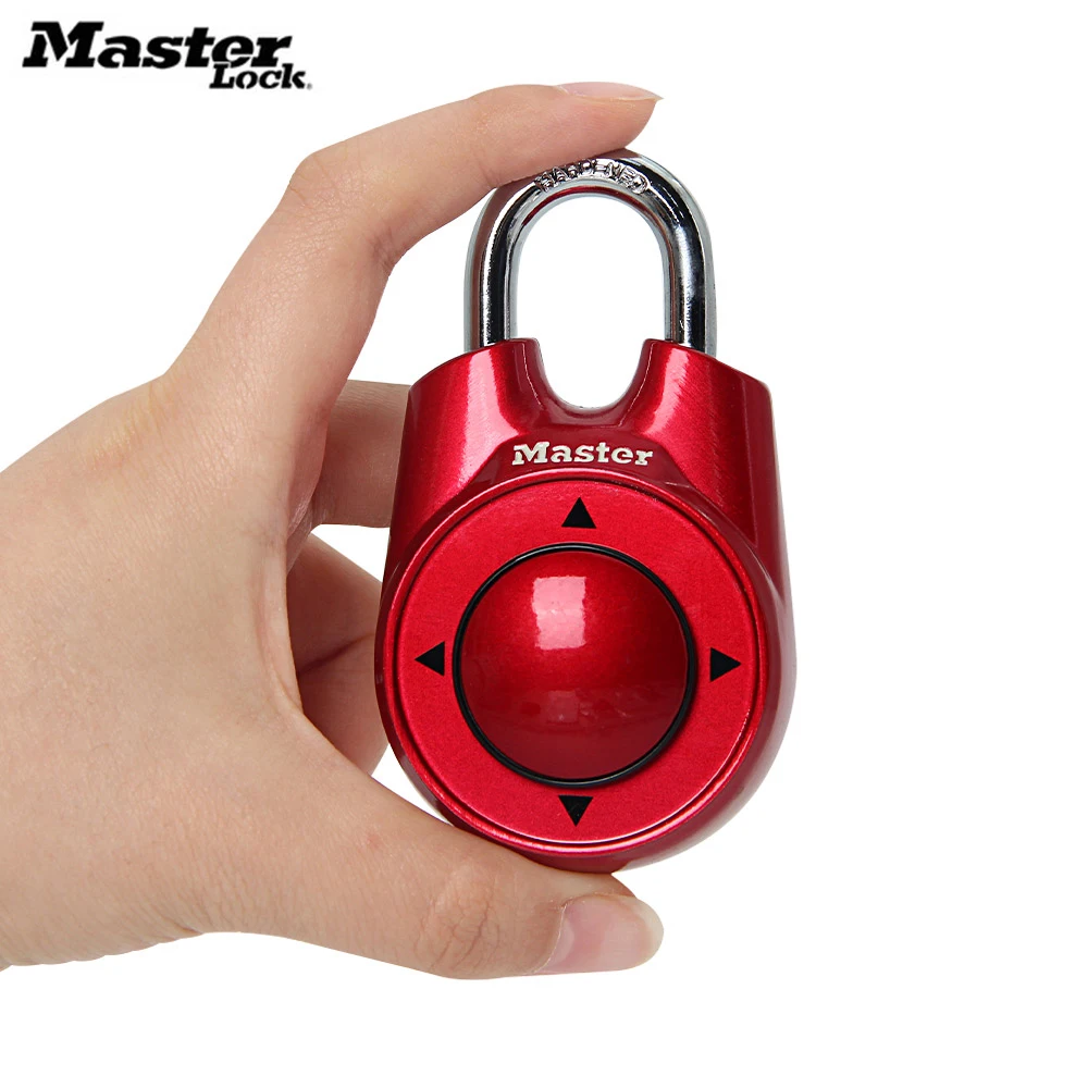 MASTER Password Lock 1500ID Portable Directional Keyless Door Lock Gym School Health Club Combination Locker Padlock Multicolor