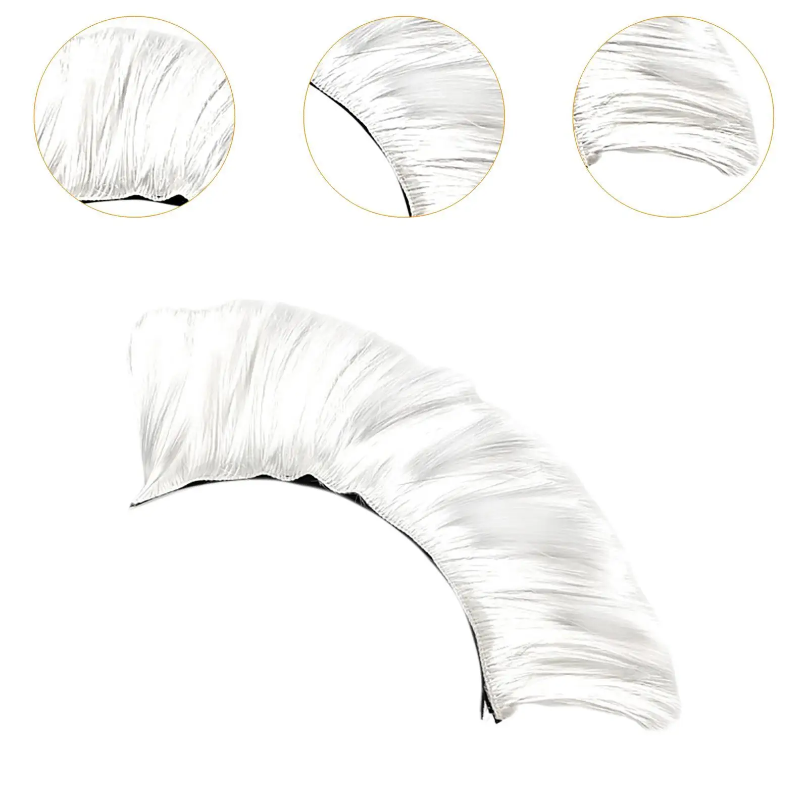 خوذة شعر مستعار مزخرفة خفيفة الوزن لافتة للنظر على شكل مشط الديك لحفلات الزفاف والهالوين غير الرسمية والحفلات