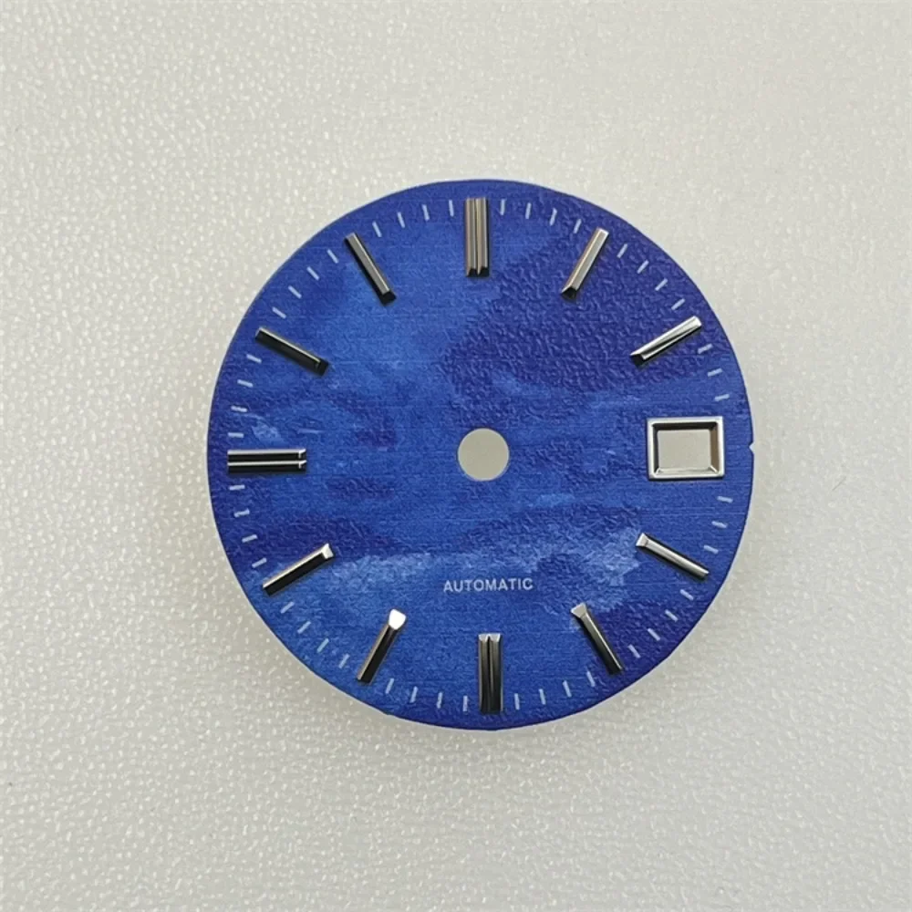 NH35 Dial 28.5mm Watch Dial Cloud Sea Watch Faces for Seiko NH35 Movement Watch Accessories Replacement Parts