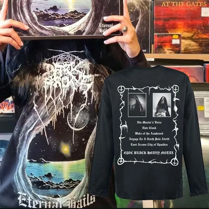 

Y2K High Street Letter Свободный топ с длинными рукавами Женская Harajuku Хип-хоп Модная брендовая негабаритная хлопковая мужская повседневная футболка с круглым вырезом