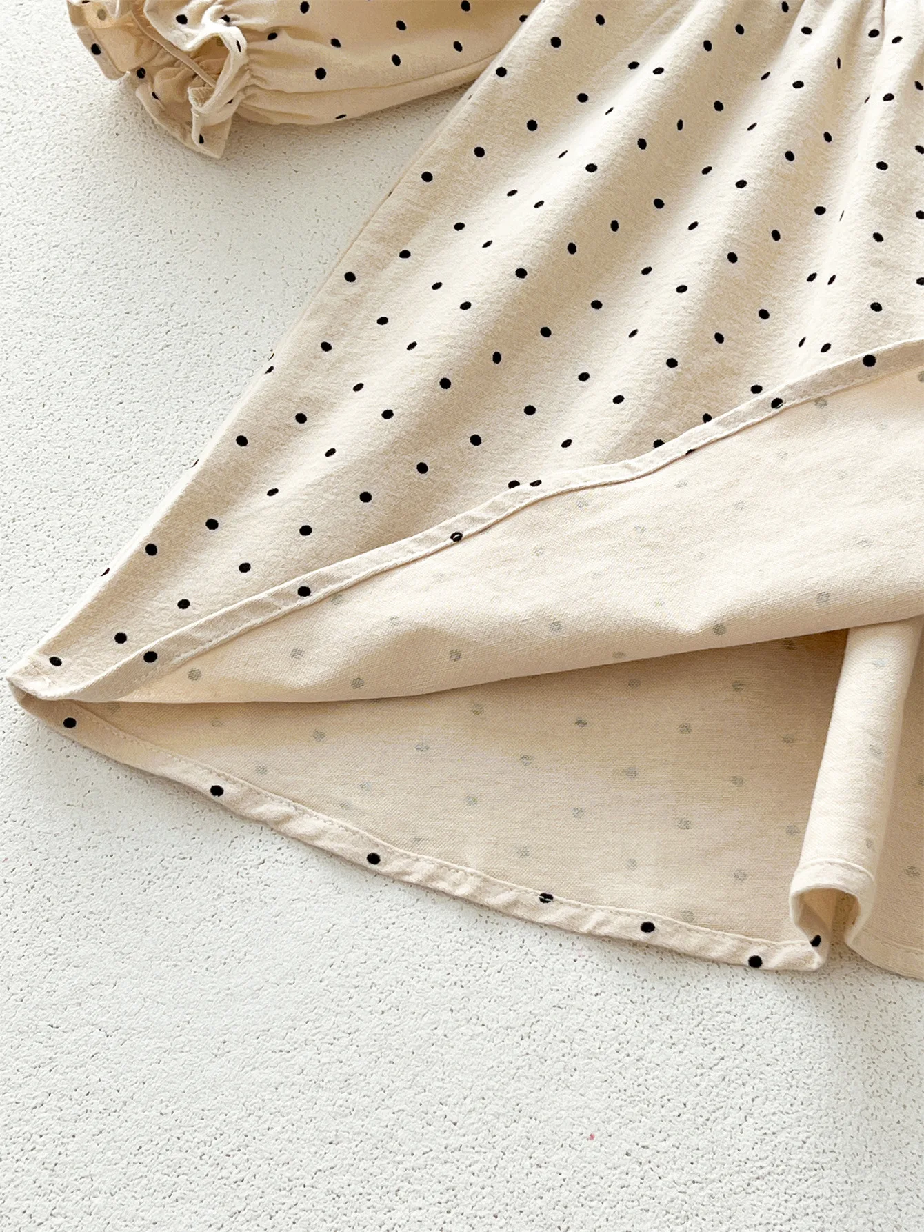 Frühling Herbst Retro Mädchenkleidung Modisches Kleid Niedliches Langärmeliges Prinzessinnenkleid für Mädchen Mädchenhaftes Besticktes Süßes Freizeitkleid – Detail 7