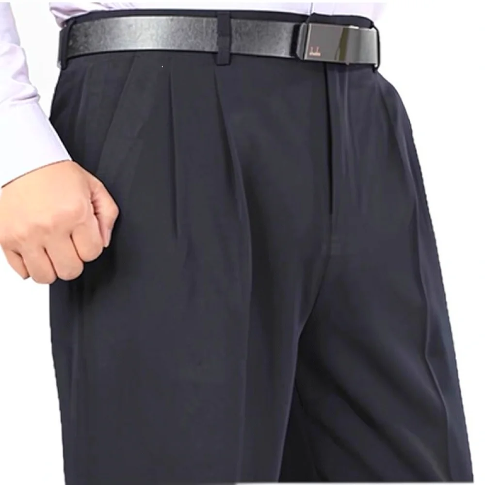 Men'S Relaxed Formal Wear - Erkek Kışlık Pantolon, Düz Paça, Resmi