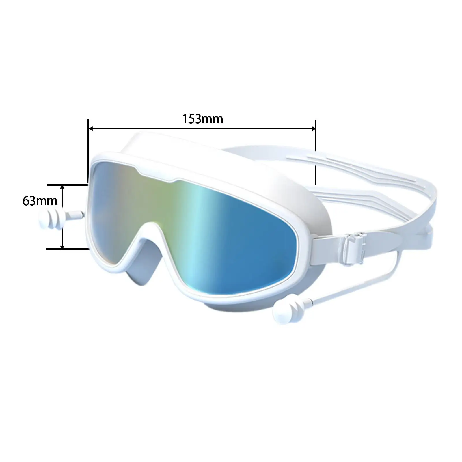 Lunettes de natation étanches avec oreille