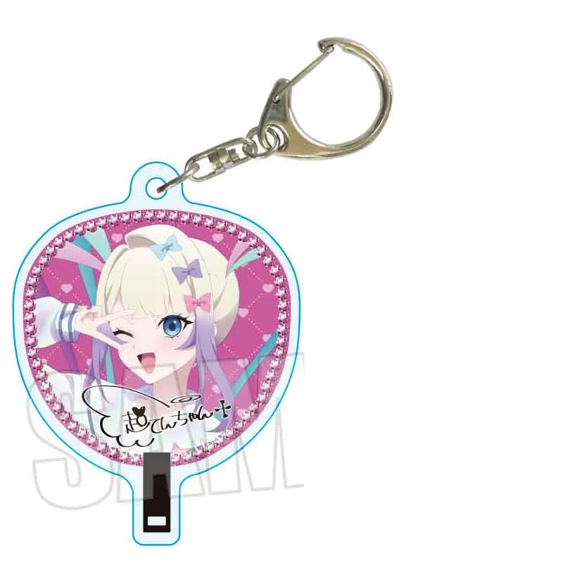 NEEDY GIRL OVERDOSE GAME 6CM Acrylic figure keychain Bag Charms Backpack Pendant Friends Gifts Car Pendant