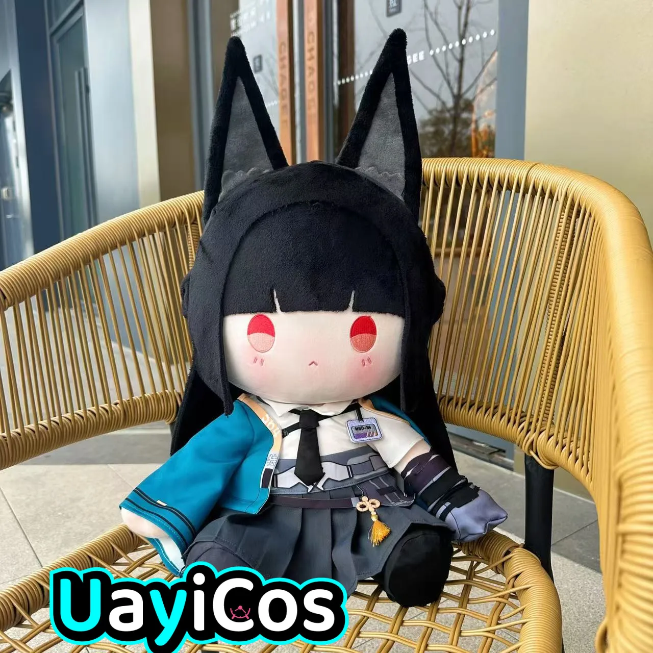 

40cm In stock Zenless Zone Zero Hoshimi Miyabi Stuffed Plushies Plush Doll Clothes Pillow Anime Ornaments Figure Game Toy Kids