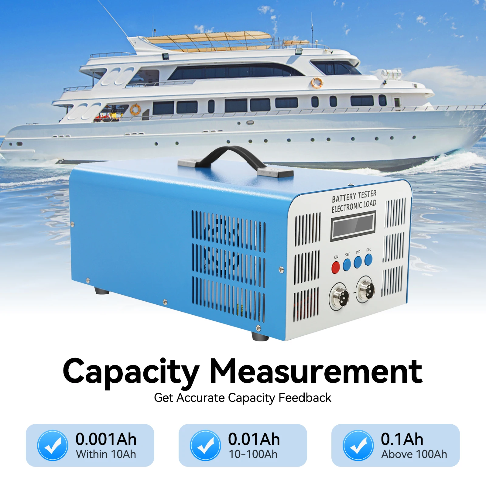 

Тестер разряда аккумулятора, EBC-A40L 40 А, анализатор емкости аккумулятора, зарядное устройство, солнечный литий-ионный аккумулятор LiFePO4, тест емкости аккумулятора