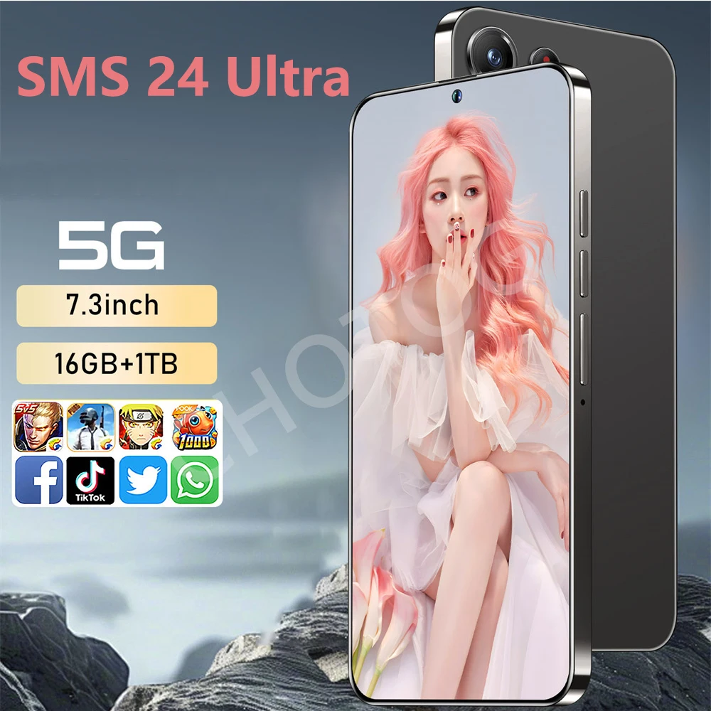 

Силиконовый чехол 2025 для SMS 24 Ultra, оригинальные чехлы для смартфонов Snapdragon 8 поколения 3 для глобальной версии 5G Dual SIM Android 14 Cover