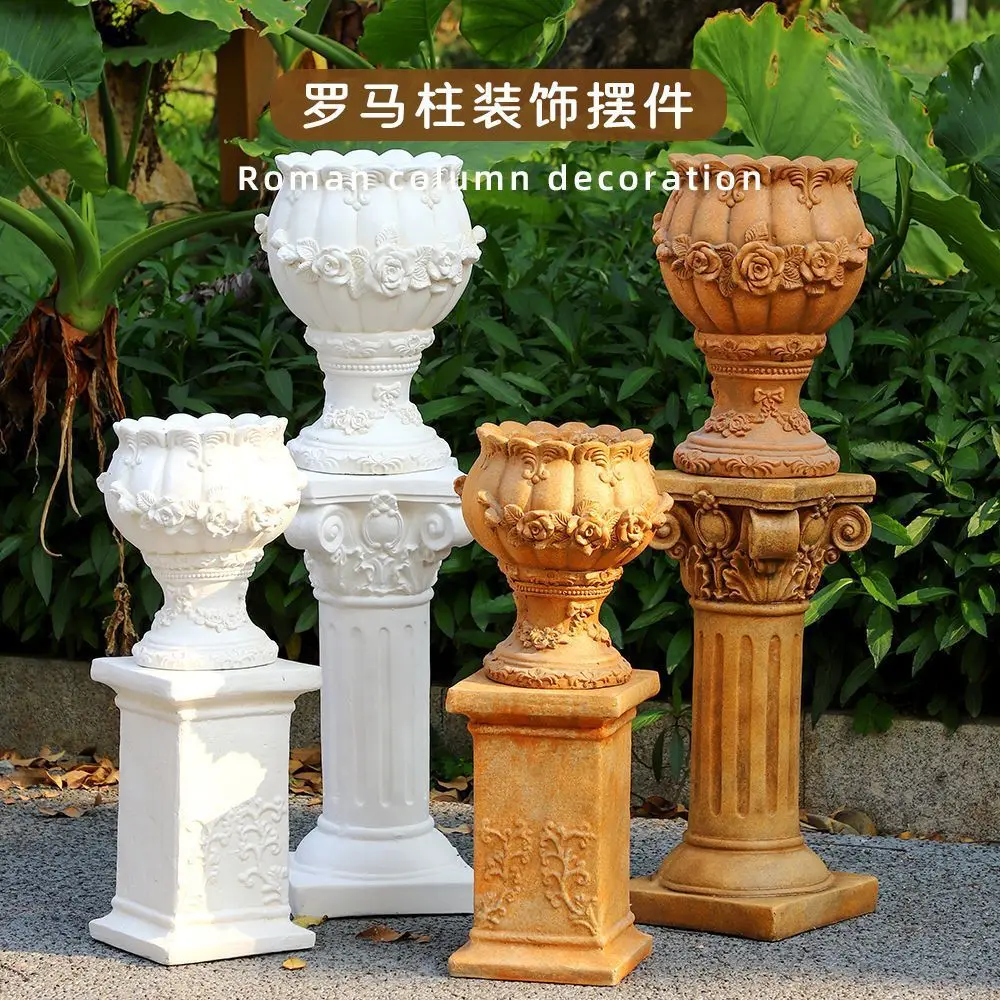 

Декоративная колонна JC Garden в римском стиле, белая, европейская, для интерьера, гостиной, винтажного двора, виллы, свадебного декора, для стола