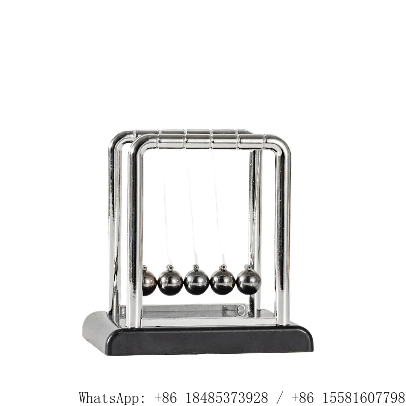 Newton Cradle Balance Balls Physics Pendulum Ornament Desk Decor Creative Home Decoration Science Toy Birthday Gift Craft