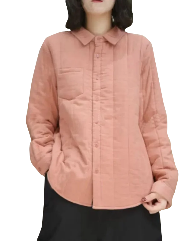 レディース ソフトで快適なコットン製 イルトジャエット アーティスティック スリ ウォーム ウィンター 2025 ファイオン 通勤 スリ スリムフィット ロングスリーブ