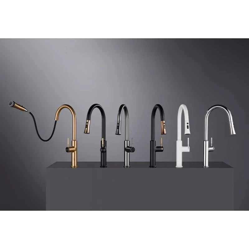 

Раковина для посуды, кухонный смеситель, бытовая универсальная выдвижная вращающаяся раковина для стирки, раковина, брызгозащищенный смеситель для горячей и холодной воды