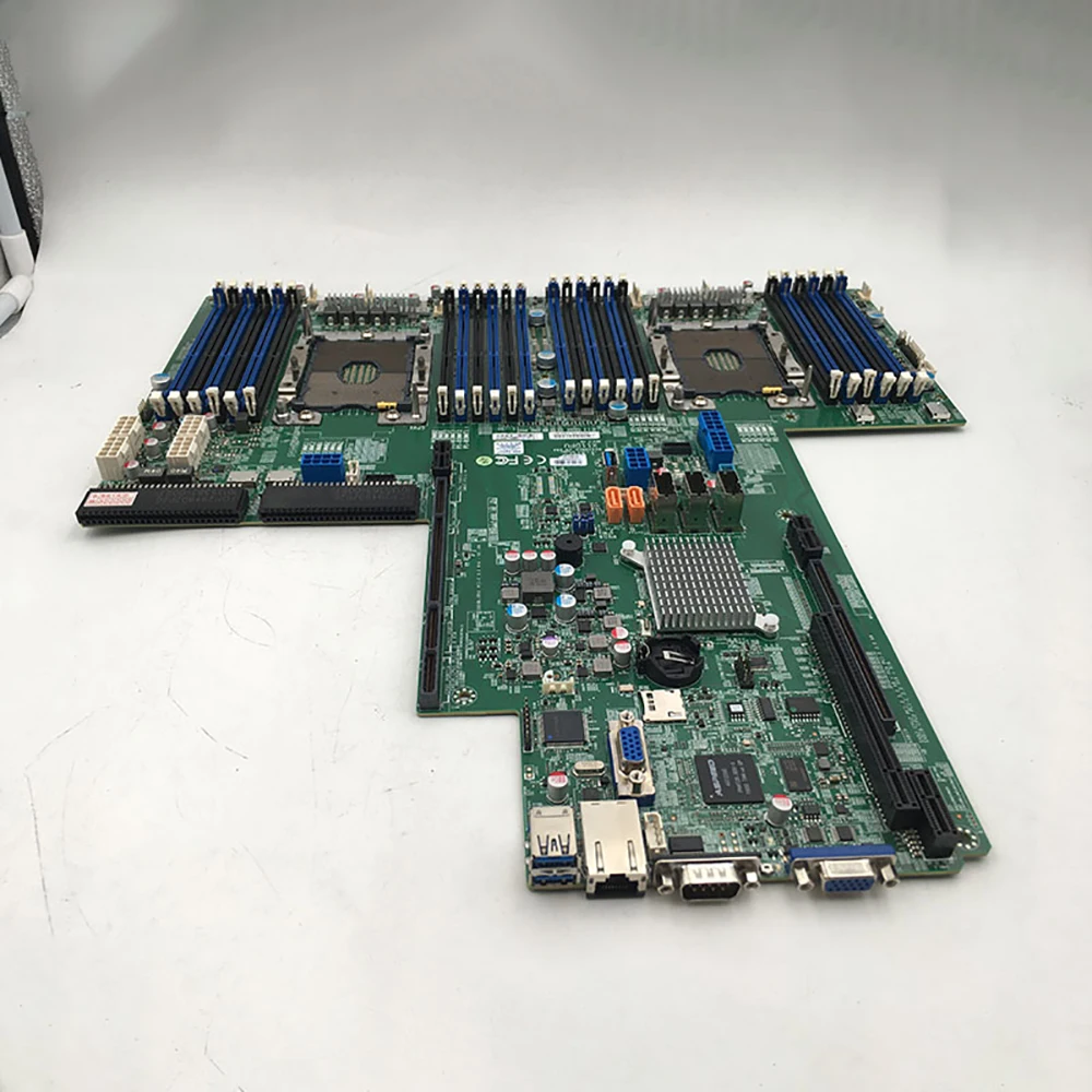 For Supermicro Server Motherboard 2nd Gen Xeon Scalable Processors Dual Socket NVMe x4 PCI-E 3.0 LGA-3647 DDR4 X11DPU