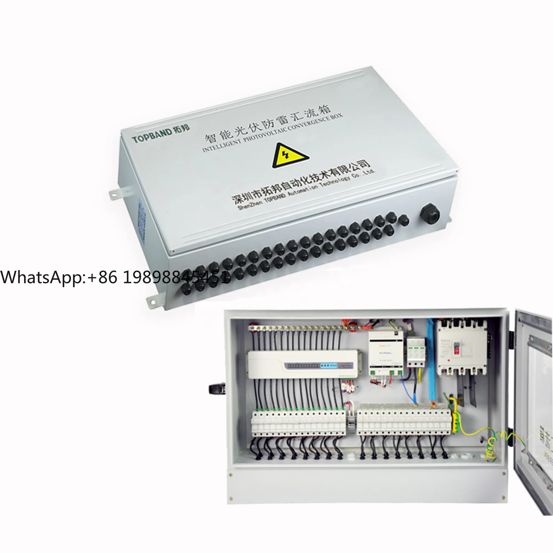 Intelligent PV Solar Smart Monitoring 20 Strings Combiner Box