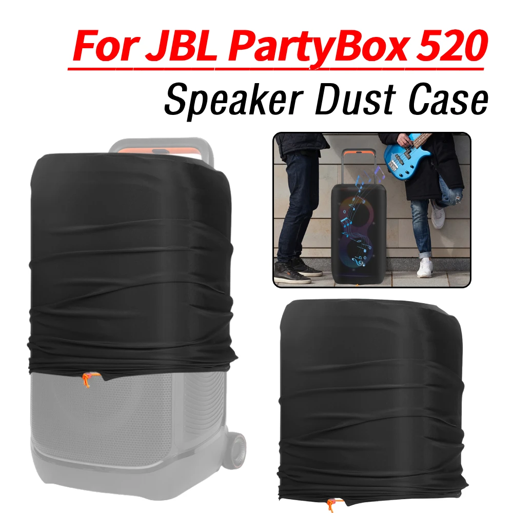

Пылезащитный чехол для портативной колонки JBL PartyBox 520, эластичный защитный чехол из лайкры, аксессуары для колонок