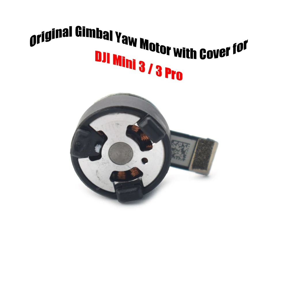 Original Mini 3 Pro Gimbal Camera Yaw Motor with Cover PTZ Y-motor Replacement for DJI Mini 3 / 3 Pro Drone Repair Parts New