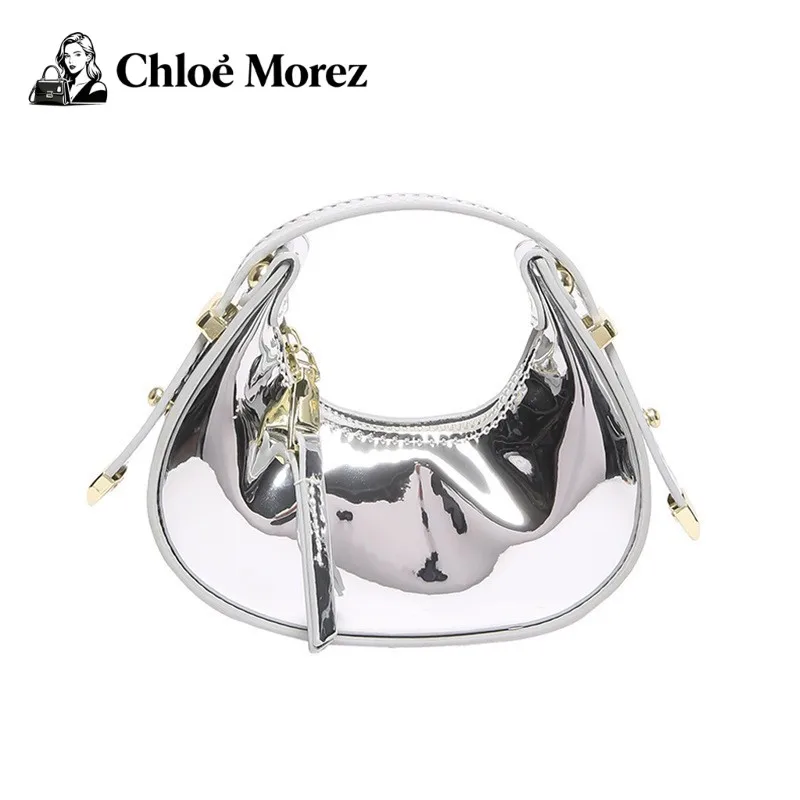 حقائب نسائية كاندي ملونة وجه لامع Instagram Internet Celebrity حقيبة زلابية محمولة باليد الاتجاه #1