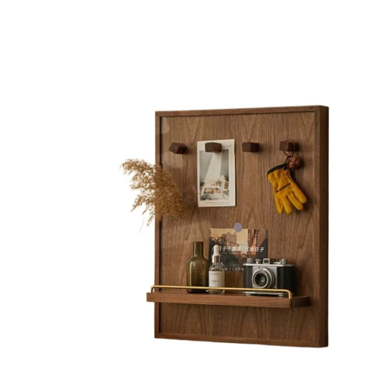 

Black walnut meter box blocking weak switch rack Chinese switch box distribution box covering ugly decorative painting