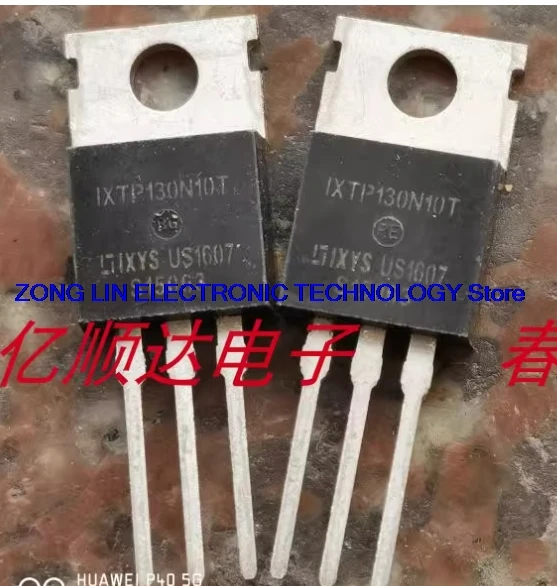 

IXTP130N10T 100V 130A TO-220 130N10 5PCS -1lot