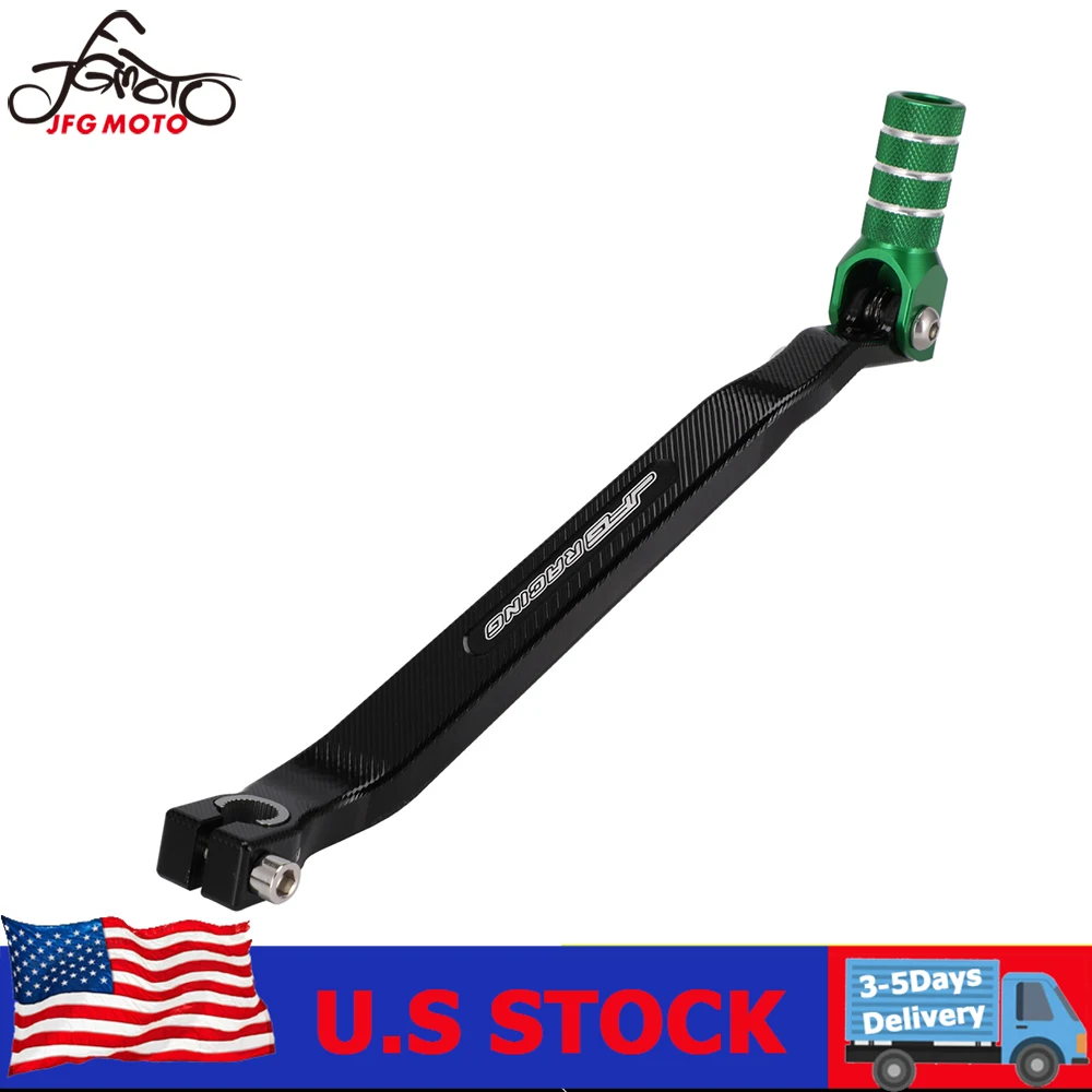 

Motorcycle CNC Folding Tip Gear Shift Lever Aluminum Alloy For KAWASAKI KLR 650 1987-2018 Dirt Pit Bike Motorcycles Accessories