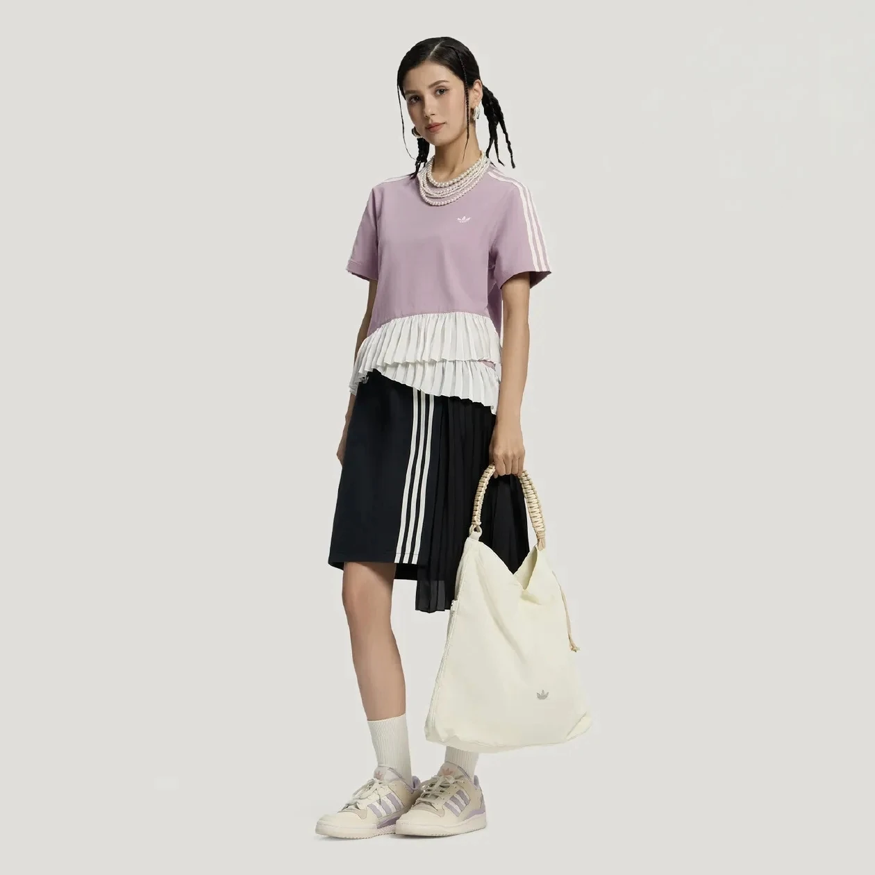 Adidas Originals DAILY TO GO practical, portable, simple, adjustable strap casual shoulder and crossbody bag for women LD6381