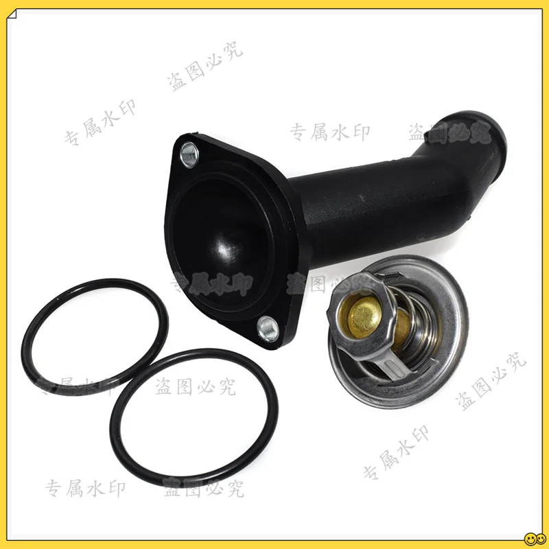 A30F-New For  TT Jetta Beetle Thermostat Housing Cover & Thermostat With O-Ring 06A121121C, 050121113C