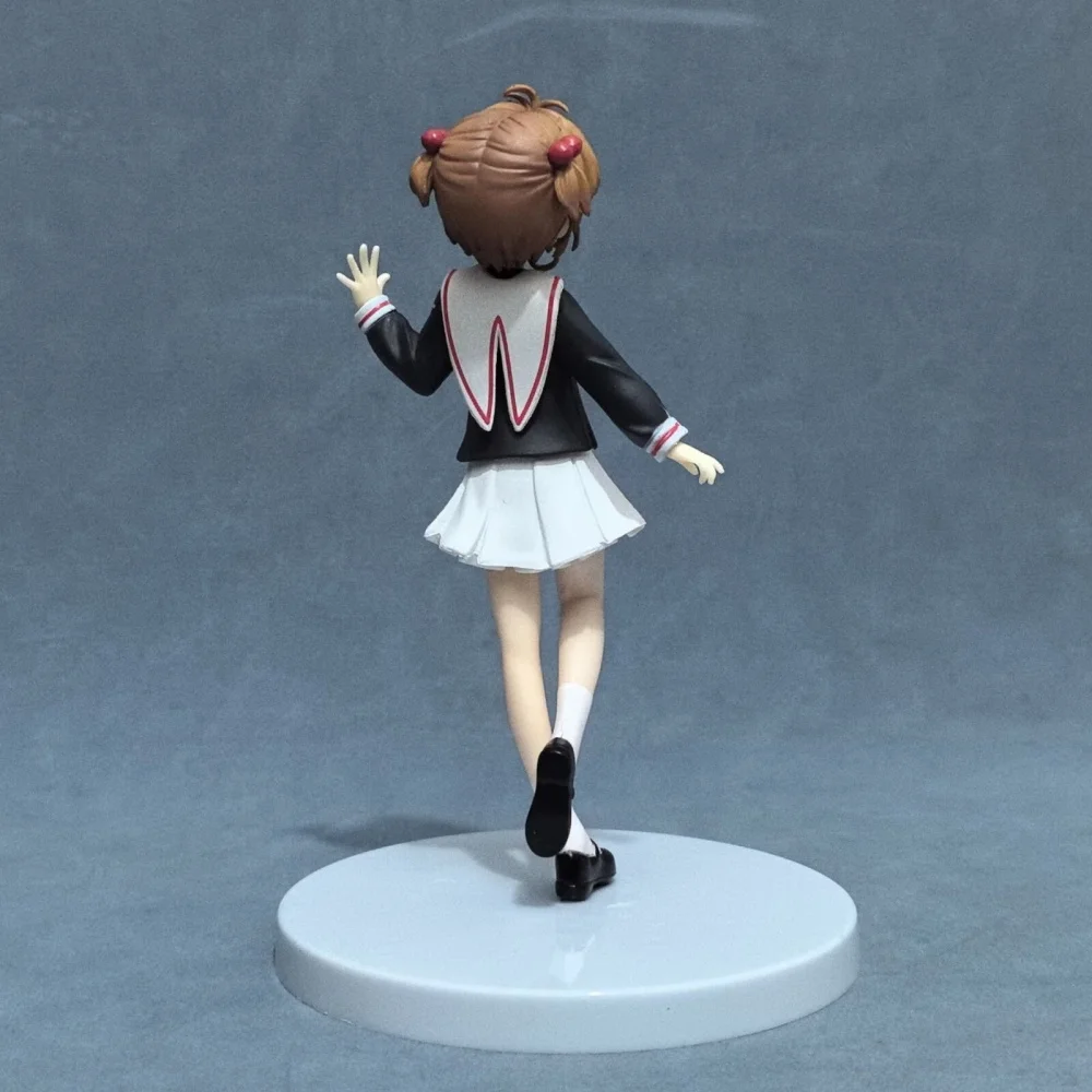 Anime cardcaptor sakura kinomoto sakura pvc figura de ação modelo colecionável boneca brinquedo 16cm