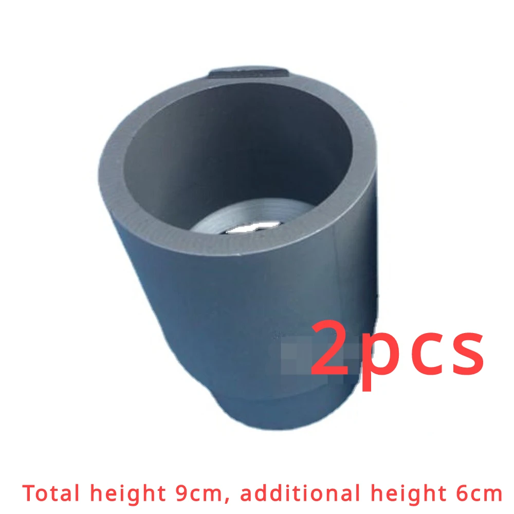 

2pcs Total height 9cm,additional height 6cm increased lifting machine higher column increased lift lifting block heightening pad