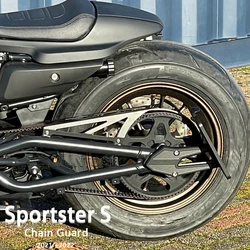 For Sportster S 1250 RH1250S RH1250 2021 2022 Motorcycle Accessories Chain Protection Cover Guide Wheel Slide Cover Protection