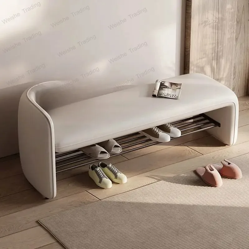 Simple Modern Shoe Changing Stool Home Door Shoe Changing Stool Porch Storage Shoe Stool Bedroom Bedside