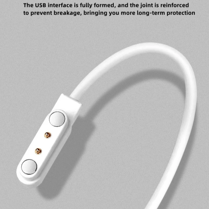 Cable de carga magnético universal USB Dock Charger Line Power Adapter Long Cable Wire para Smart Watch Juicer Beauty Instruments