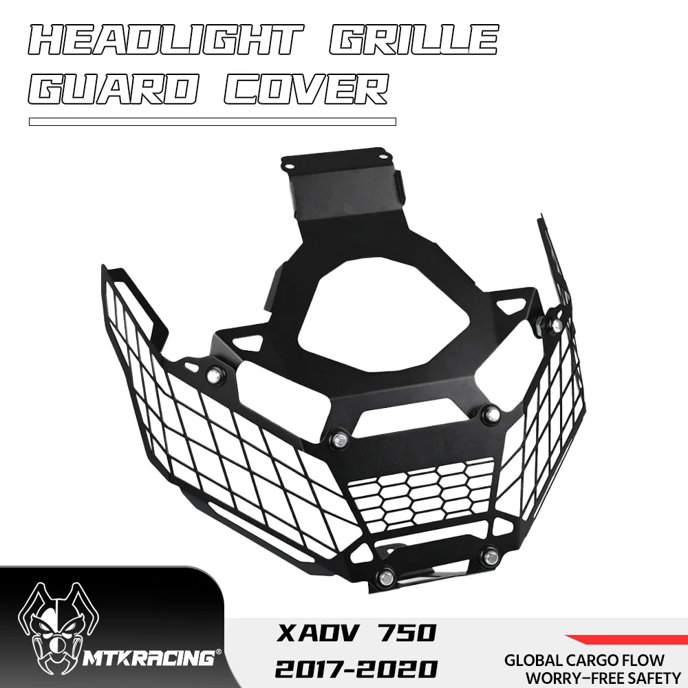 

For HONDA XADV 750 2017-2020 X-ADV 750 2018 2019 Motorcycle Accessories Headlight Grill Guard Cover Protector Bracket Protection