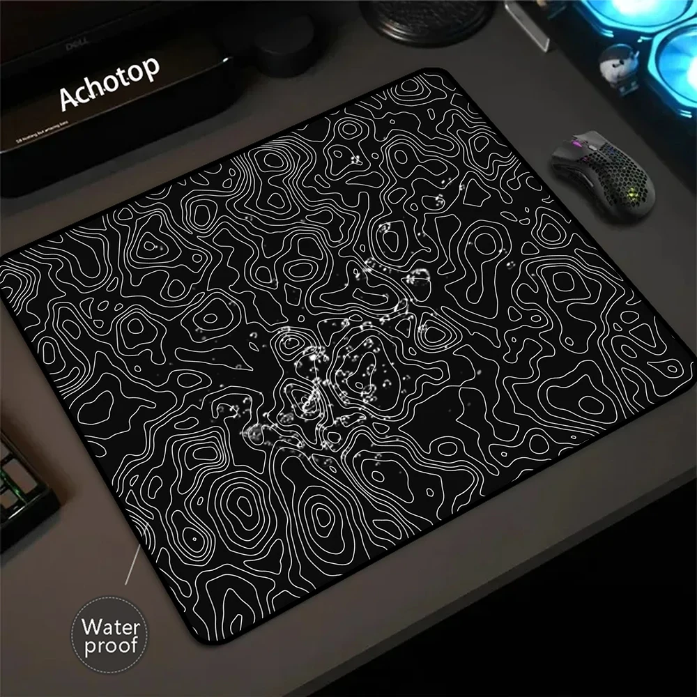 

Large Line Art Mousepad Gamer Mat Keyboard Pad Waterproof Mouse Pad Gaming Deskmat Mats Rubber Locked Edge Carpet 400x450mm