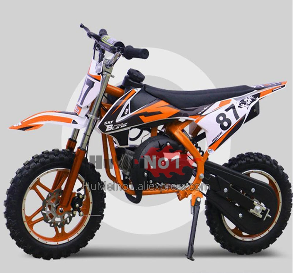 49 50 CC 2 Stroke ATV OFF-road Motorbike Small-sized Miniature Minitype Microcode Force Power MOTO Dirt Bike Gas Race Motorcycle