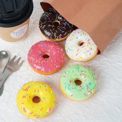  Simulation Donut Fake Cake Bread Model Dessert Baking Shop Display Props Ornament Baby Shower Wedding Party Dessert Decor