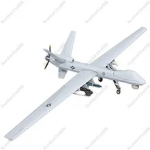 1:32 American MQ-9 Predator reconnaissance aircraft, paper model, airplane model, handmade DIY