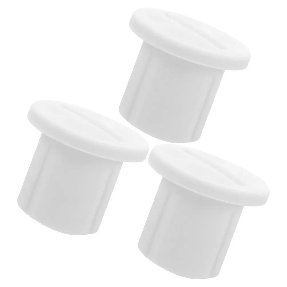 Toilet Seat Ladder Screws 3 Piece Plastic Potty Training Step Stool Attachment Bolts with Secure Caps