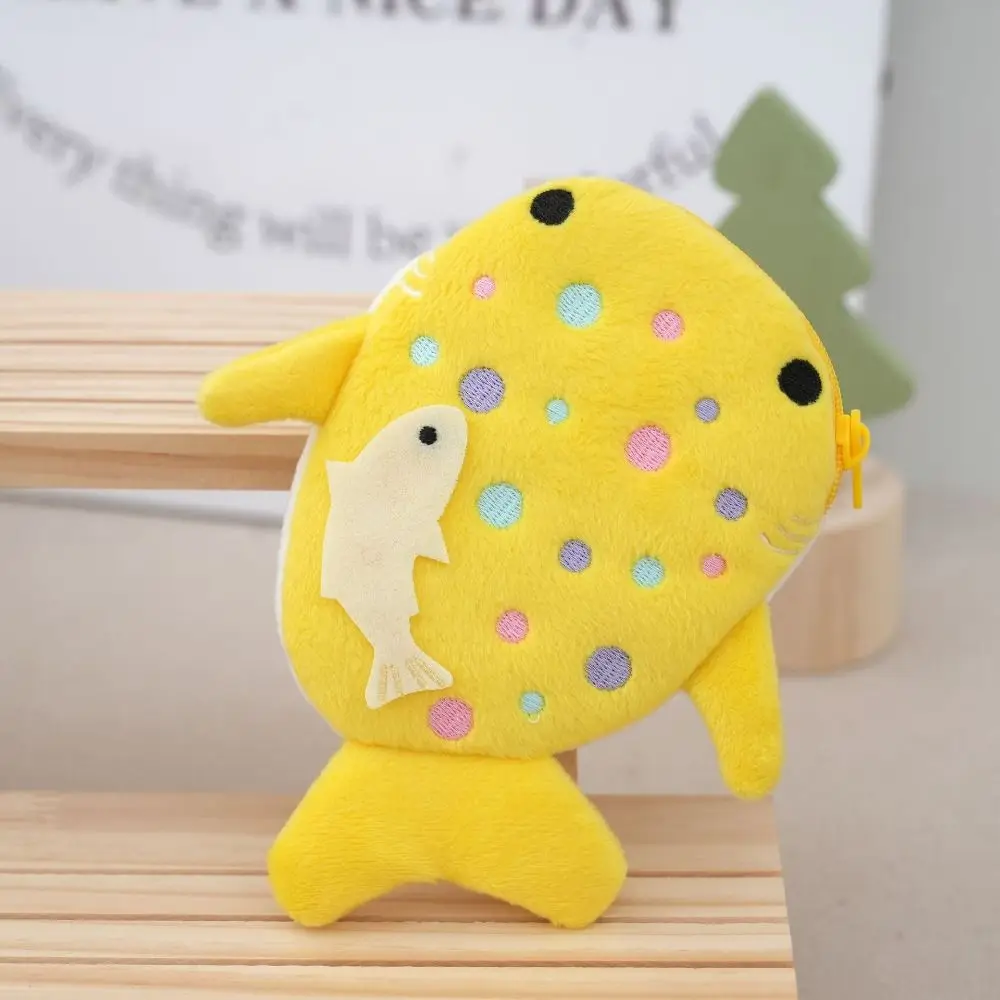 

Cartoon Shark Whale Shark Coin Purse Bag Pendant Animal Shark Wallet Portable Fashion Coin Bag Earphone Bag Accessories