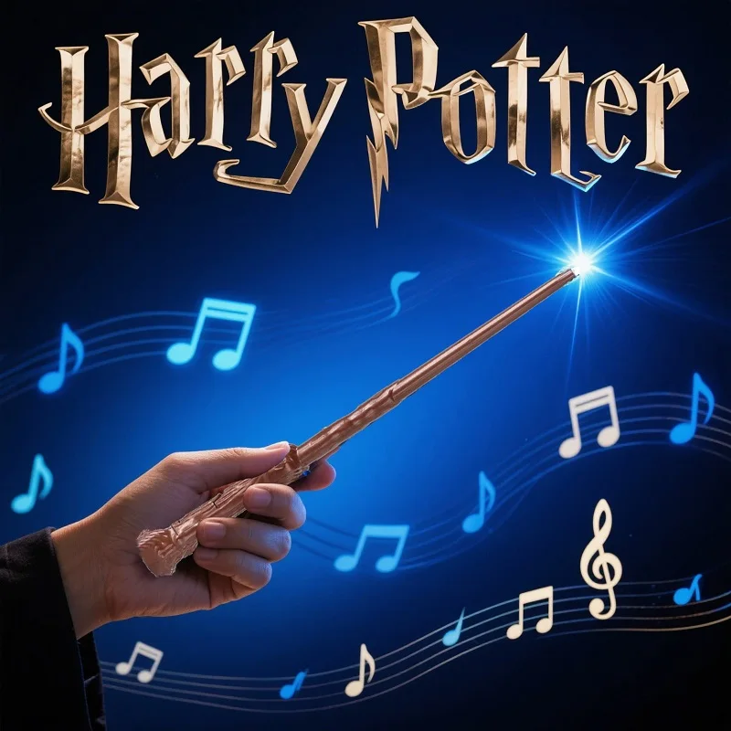Varita exclusiva de Dumbledore de Harry Potter, accesorio para fiestas de cosplay, varita mágica de Hermione Jean Granger, regalo de Halloween, juguete de mago.