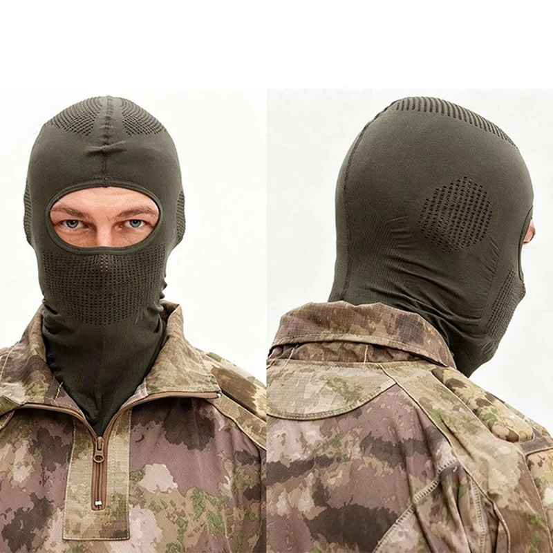 030 Model - Seamless Tactical Headgear For Outdoor Cycling - Sunscreen And Breathable Face Mask For Neck And Cervical Protection