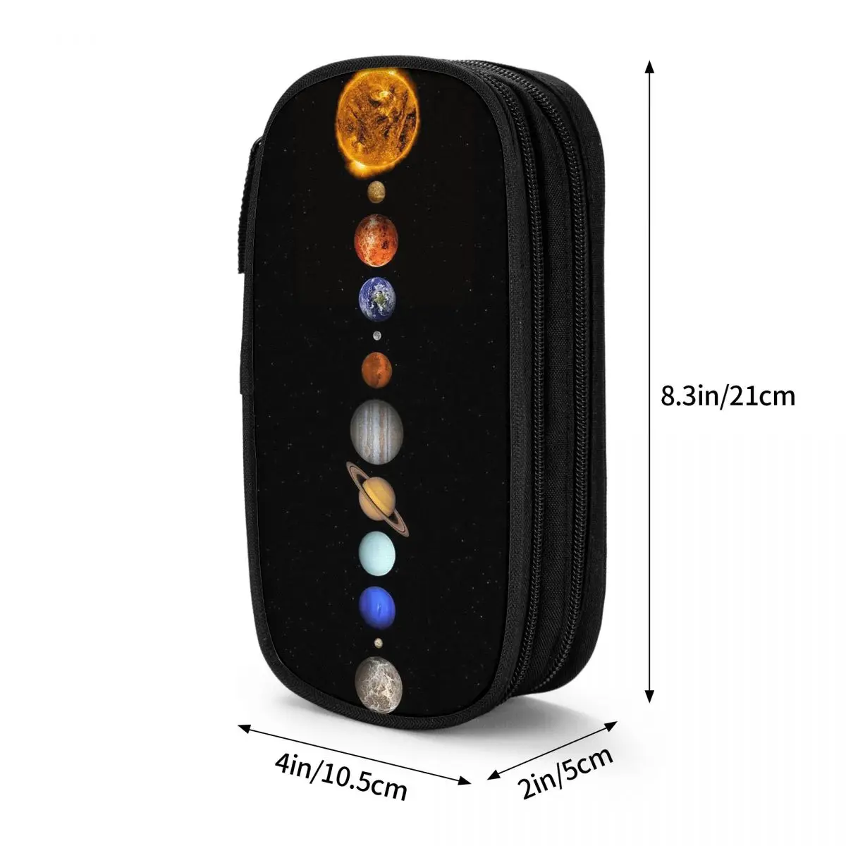 Solar System Pencil Case for Kids Gifts Pen Box Pencil Bag Stationery Supplies Pen Holder Bag