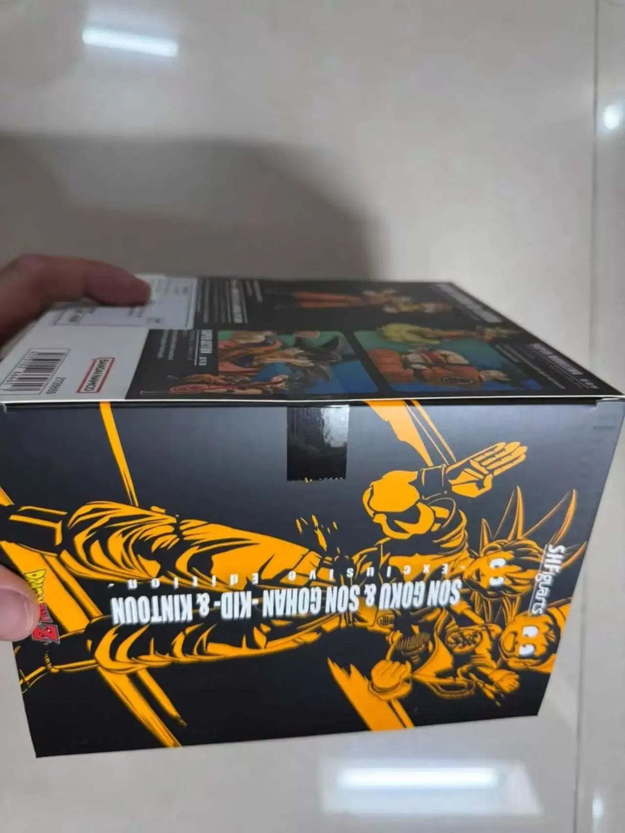 Bandai SHF Sun Wukong Sun Wuhan's Childhood Somersault Cloud Father and Son Set Limited Dragon Ball Super Moving Anime Series