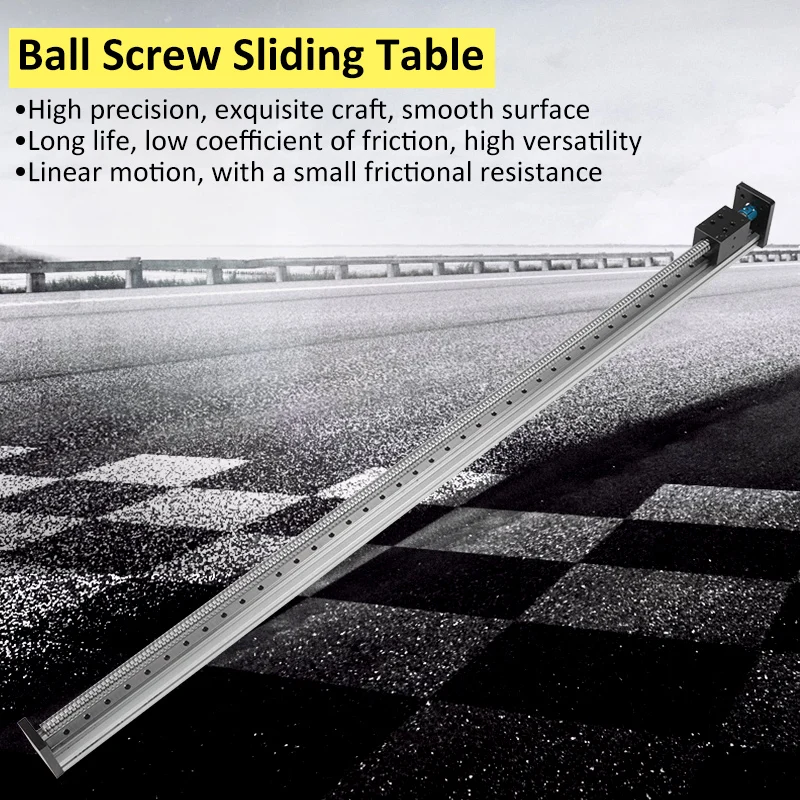 

Ball Screw Linear Stage High Precision Manual Sliding Table Ball Screw Linear Stage Slide Stroke Ball Screw Sliding Table