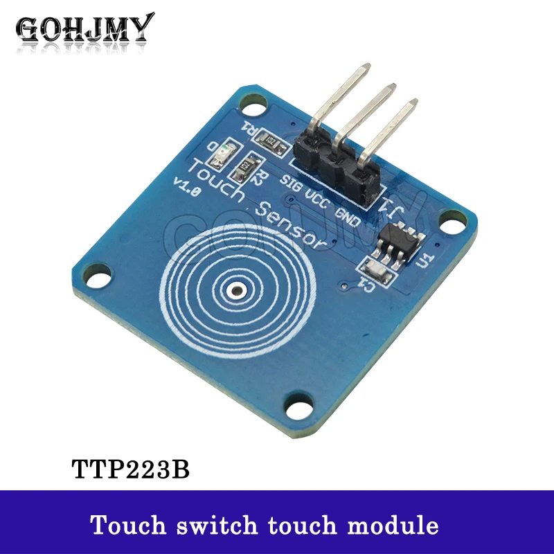 TTP223B Digital Touch Sensor Capacitive Inching Compatible UNO Light Touch Switch Touch Module