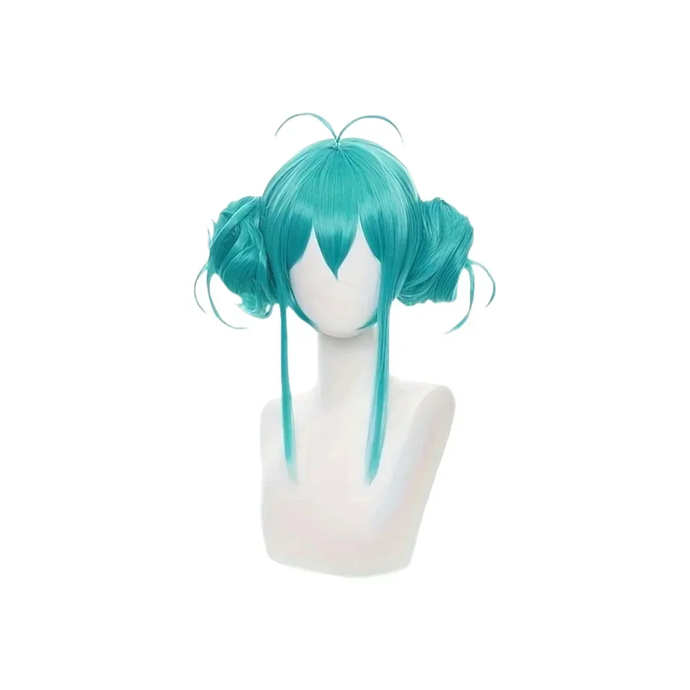 

White Bunny Pearl Ver Cosplay Wigs Short Synthetic Hair Clips 2 Hair Bags Party Festival Accessories